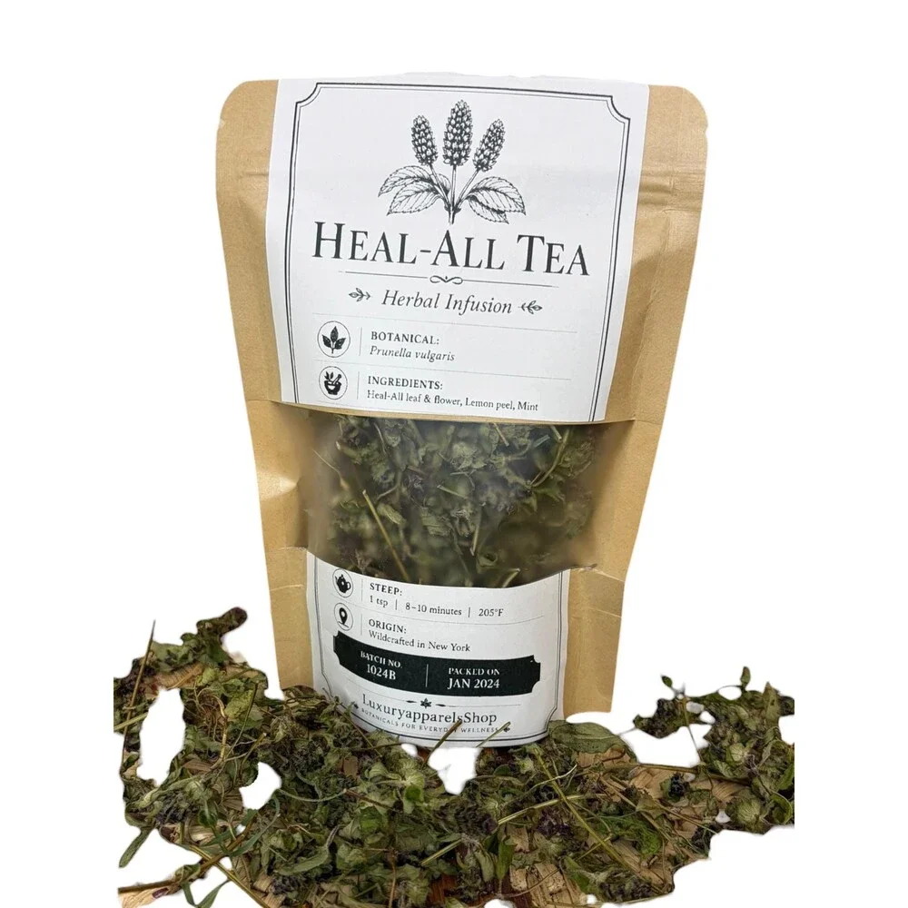 Heal All (Prunella vulgaris) Herbal Tea | Dried Self-Heal Herb | Wildcrafted Bot